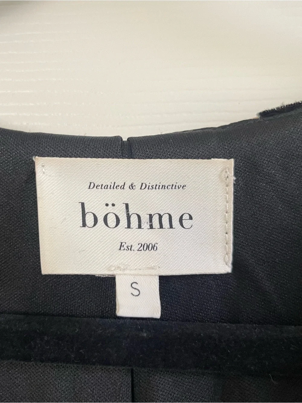 Women’s Bohme Jada Velvet Floral Maxi Dress Black Size S - Picture 5 of 8